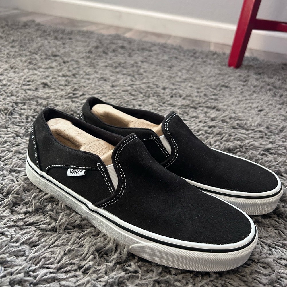 Vans Woman’s Black Slip-On Shoes